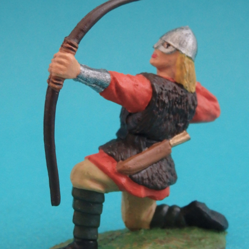 16. Archer viking à genoux.