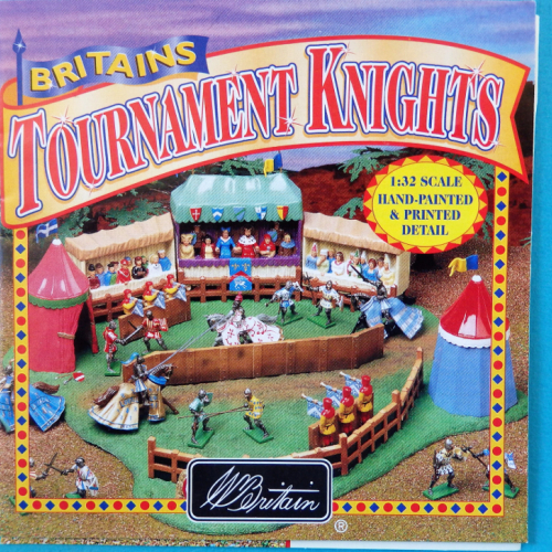 Nr 08761   Diorama box art Tournament Knights (tout le contenu est repis sur l'illustration).