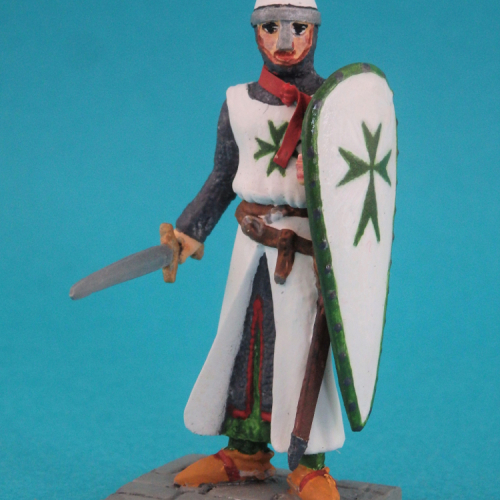 51060 Chevalier de l'Ordre de Saint Lazare avec épée et bouclier long.
