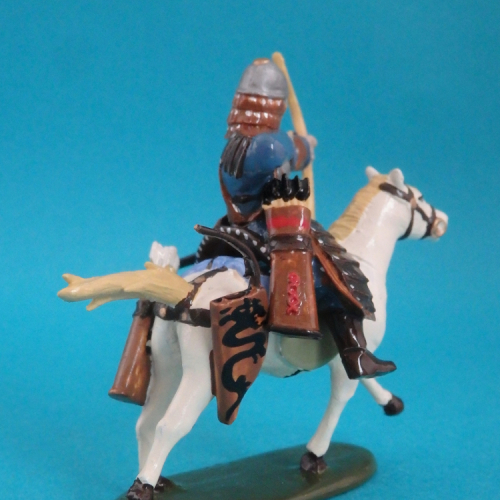 Mongol cavalier lourd tirant à l'arc.