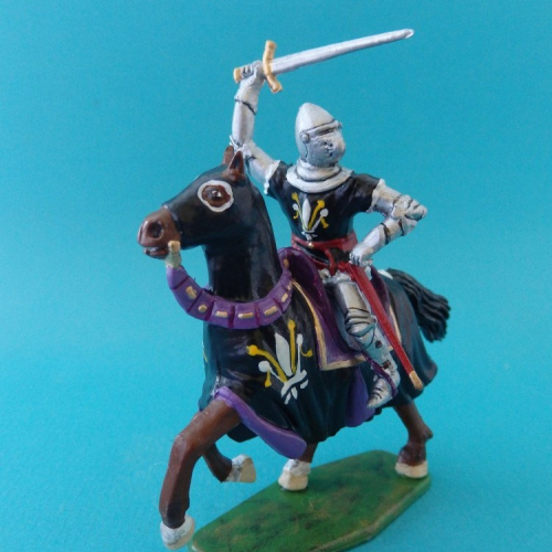 6. Cavalier avec épée. le Sire d’Aubremont – Othée 1408.
