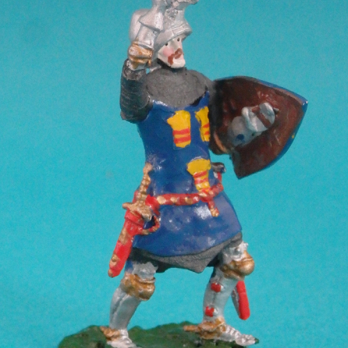WS18 Louis, Sieur de Brosse attaquant avec masse d'armes.