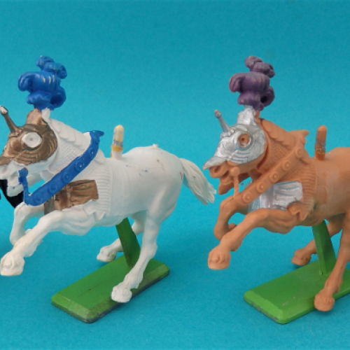 Les 4 robes existantes pour les chevaux.