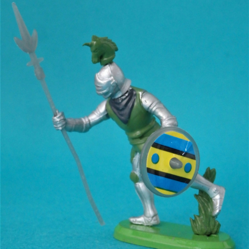 Chevalier en vert.