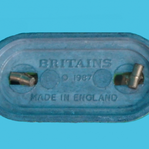 Inscriptions sous le socle "BRITAINS 1987 MADE IN ENGLAND).