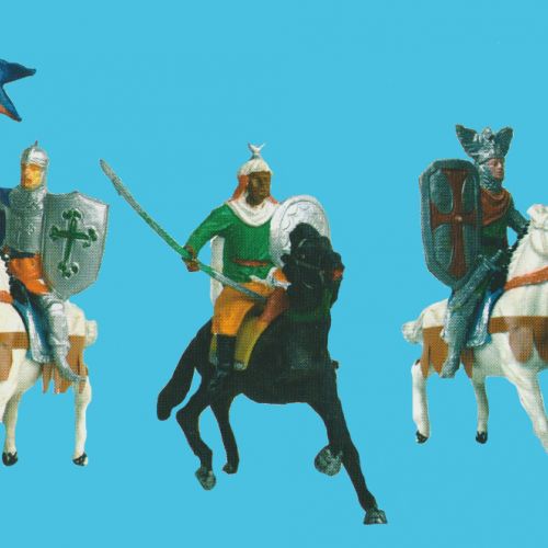 El Cid, Ben Yu-Suf, Jaime I (photo extraitre du livre en référence de Juan Hermida).
