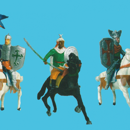 El Cid, Ben Yu-Suf, Jaime I (photo extraitre du livre en référence de Juan Hermida).