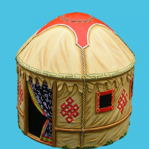 IC021 Manchu Tent / Tente mandchoue.