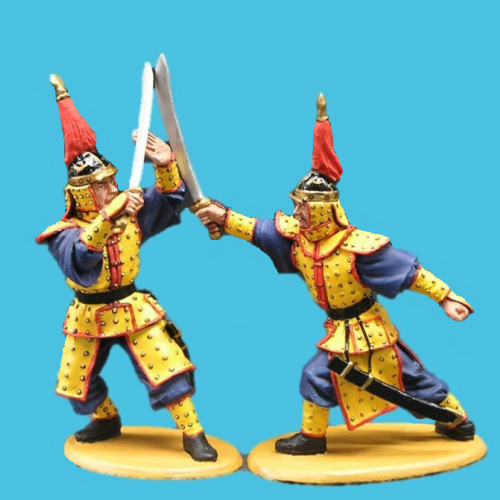 IC031 Sword Practice / Exercice à l'épée (2 figurines).