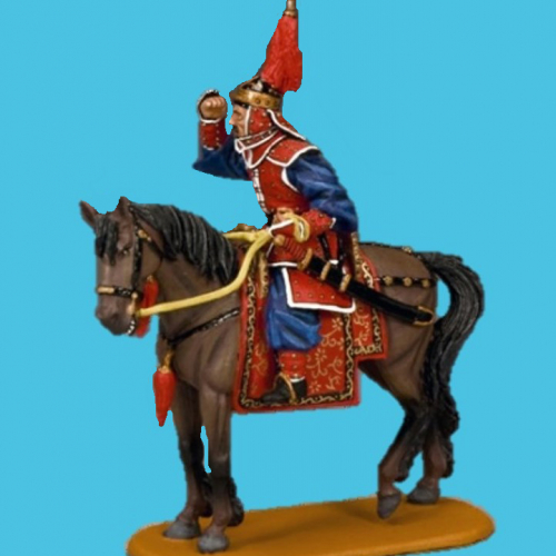 IC067 Mounted Officer / Officier rouge à cheval.