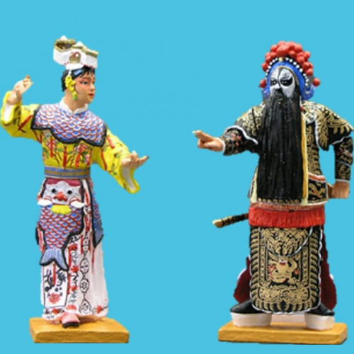 IC005 Peking Opera set / Le set de l'Opéra de Pekin (2 figurines).