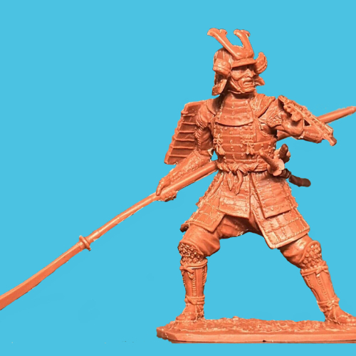01. Samouraï avec naginata.