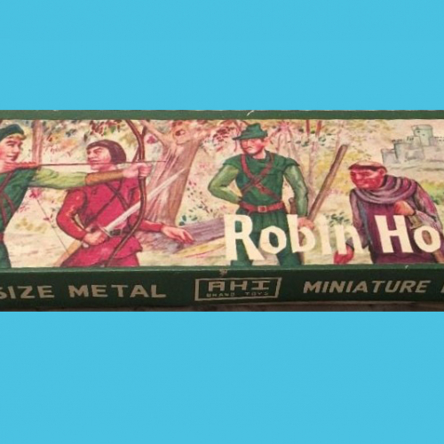 La boîte RHI avec l'unique set Robin Hood.