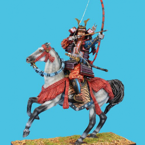 SAM044 Archer samouraï à cheval.