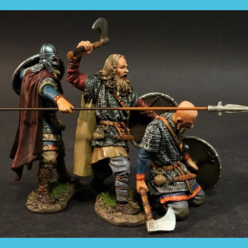 VIK293031A Set de 3 vikings regroupant les poses 29/30/31