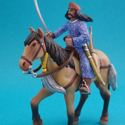 21. Cavalier arabe léger, XII siècle.