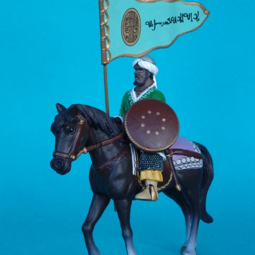 5. Cavalier léger arabe avec étendard, X siècle.
