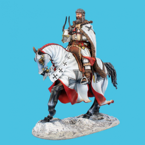 CRU105 Grand-Maître livonien Andreas von Felben à cheval.