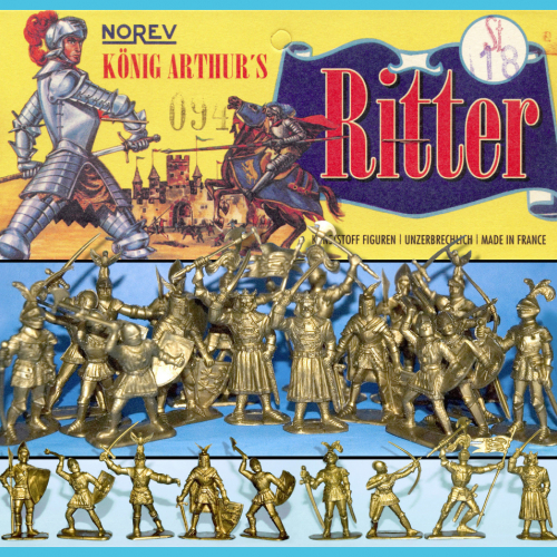 Norev König Arthur'sRitter vendu par Norev en Allemagne.