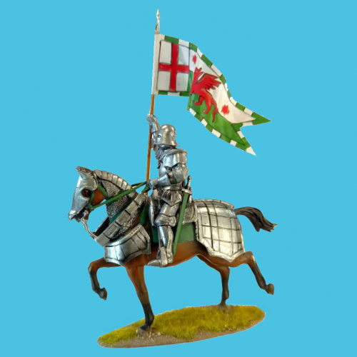 MA022 William Brandon, porte-étendard de Henry Tudor, à la bataille de Bosworth.