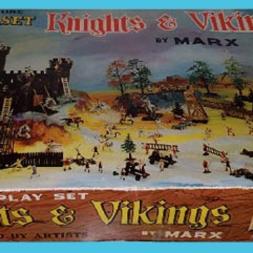 Boîte Playset Knights & Vikings